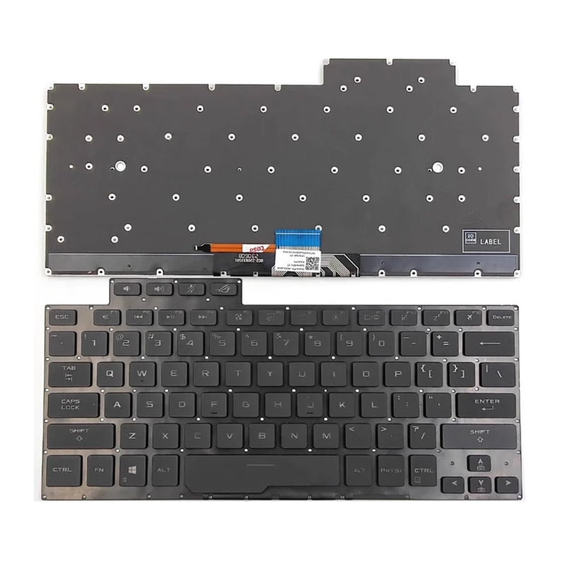 Cargue la imagen en el visor de la galería, ASUS ROG Zephyrus G14 GA401 GA401I GA401IV GA401Q GA401QM GA401U Series - Laptop Keyboard With Backlit US Layout
