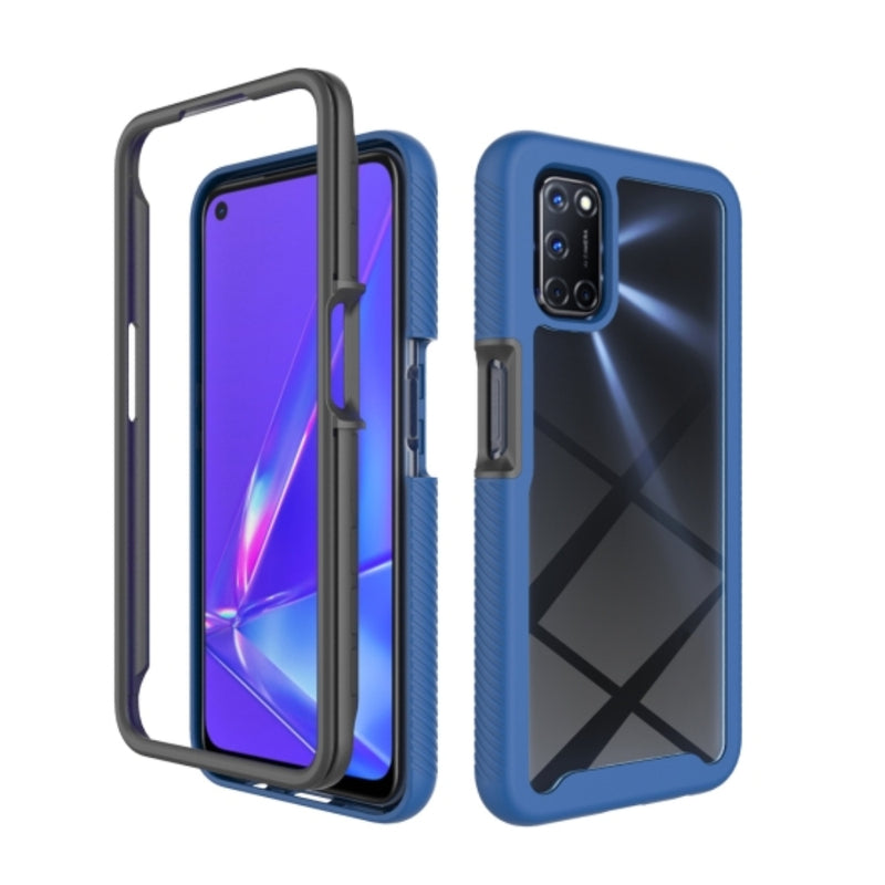 Load image into Gallery viewer, OPPO A52 / A72 / A92 - Transparent TPU + PC Anti-Drop Phone Case - Polar Tech Australia
