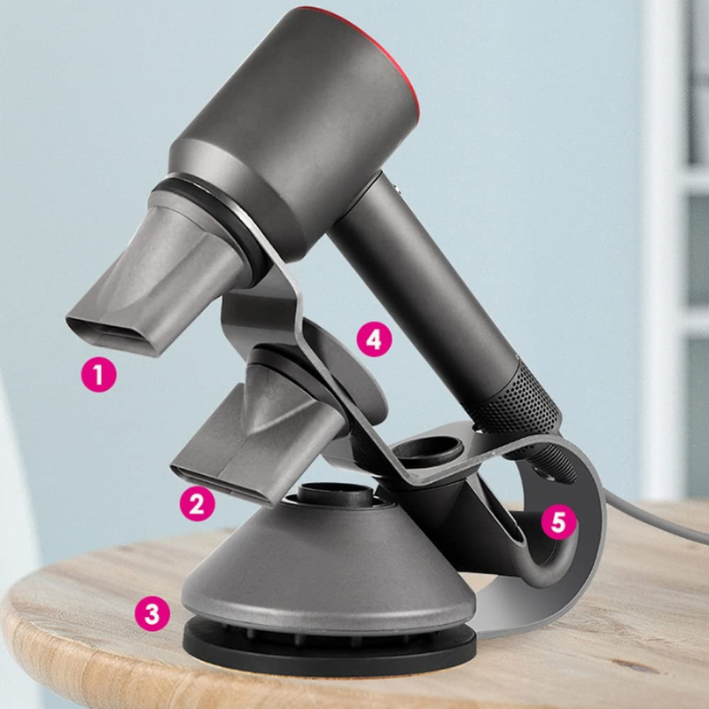 Load image into Gallery viewer, [OEM] Dyson Supersoni Hair Dryer - Dryer Stand Stored 5 Attachment - Polar Tech Australia
