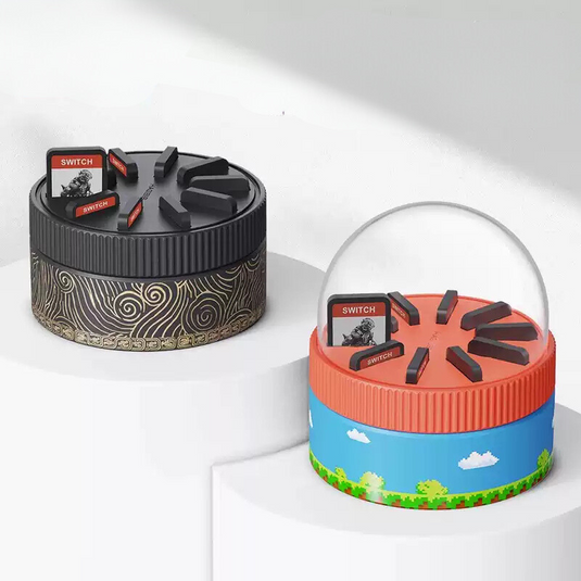 Switch Rotating Game Card Storage Tower - Polar Tech Australia