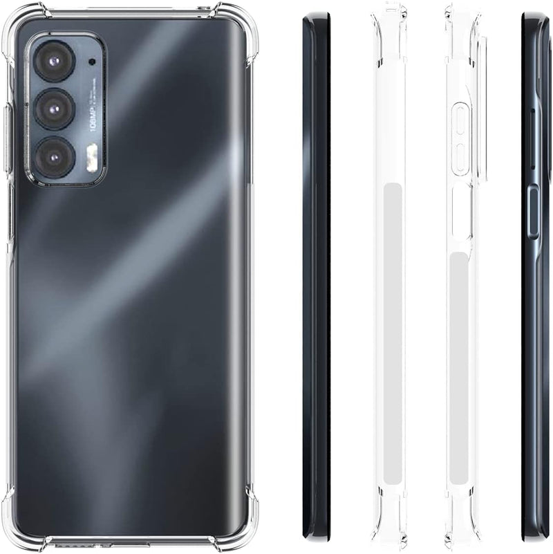 Load image into Gallery viewer, Motorola Moto Edge 20 - AirPillow Cushion Transparent Soft Clear TPU Four Corners Protective Case - Polar Tech Australia
