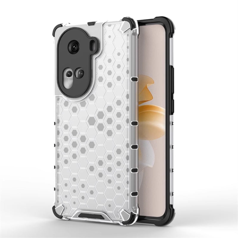 Load image into Gallery viewer, OPPO Reno11 Pro 5G (CPH2607) - Honeycomb Transparent Shockproof Protection Case - Polar Tech Australia
