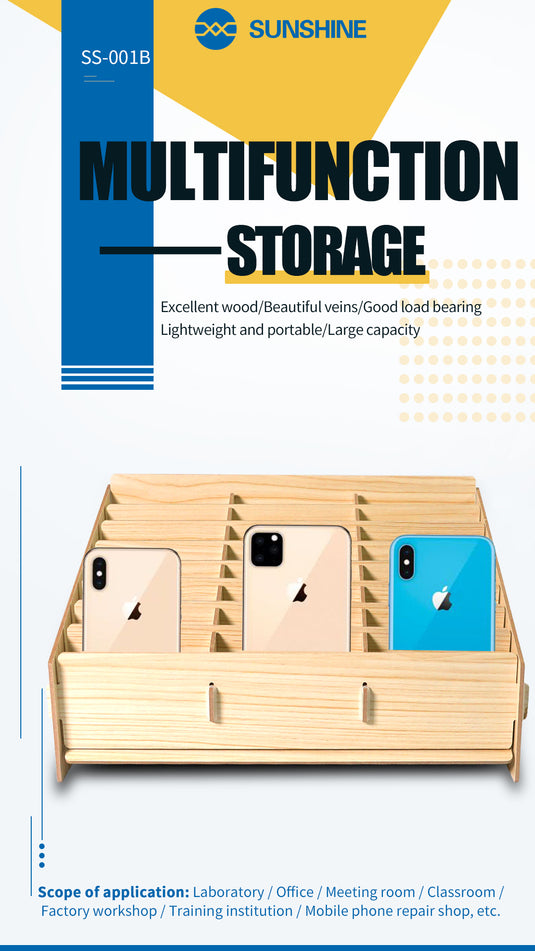 [SS-001B] SUNSHINE 24 Grid Cell Phone Management Box - Polar Tech Australia
