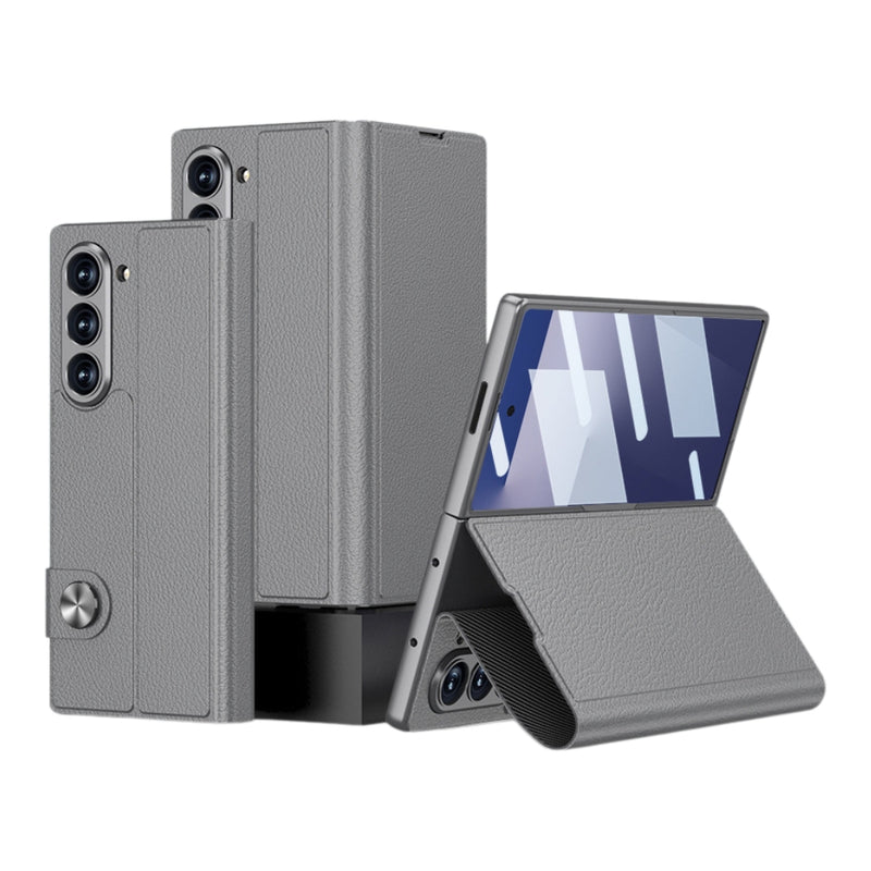 Cargue la imagen en el visor de la galería, Samsung Galaxy Z Fold7 5G - GKK Integrated Flip Leather Phone Case

