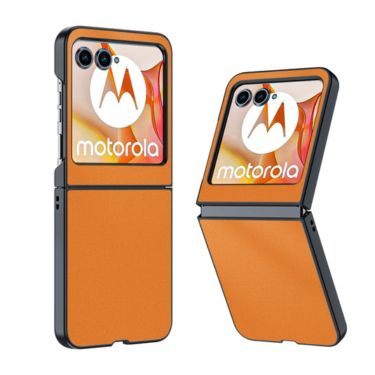 Motorola Moto Razr Plus 2024 - Elegant Leather Shock Resistant Full-Body Phone Cover - Polar Tech Australia