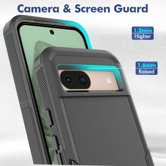 Google Pixel 8 Pro - Adventurer Commuter Heavy Duty Drop Proof Tough Hybrid Case - Polar Tech Australia