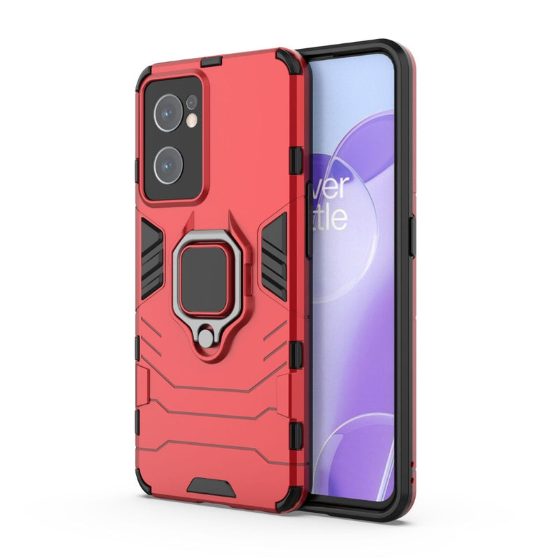 Chargez l&#39;image dans la visionneuse de la galerie, OnePlus Nord CE 2 5G - Heavy Duty Armor Case With Ring Holder Stand - Polar Tech Australia
