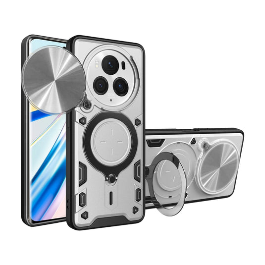 Honor Magic6 Pro (BVL-AN16, BVL-N49) - Heavy Duty Sliding Camshield Ringer Holder Phone Case