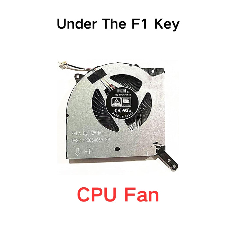 Chargez l&#39;image dans la visionneuse de la galerie, Lenovo Legion 5 Pro 16IAH7H 82RF 82RG / 5 Pro 16ARH7 82RY / Legion 5 Pro 16IAH7 82S0 Series - CPU &amp; GPU Cooling Fan Replacement Parts - Polar Tech Australia
