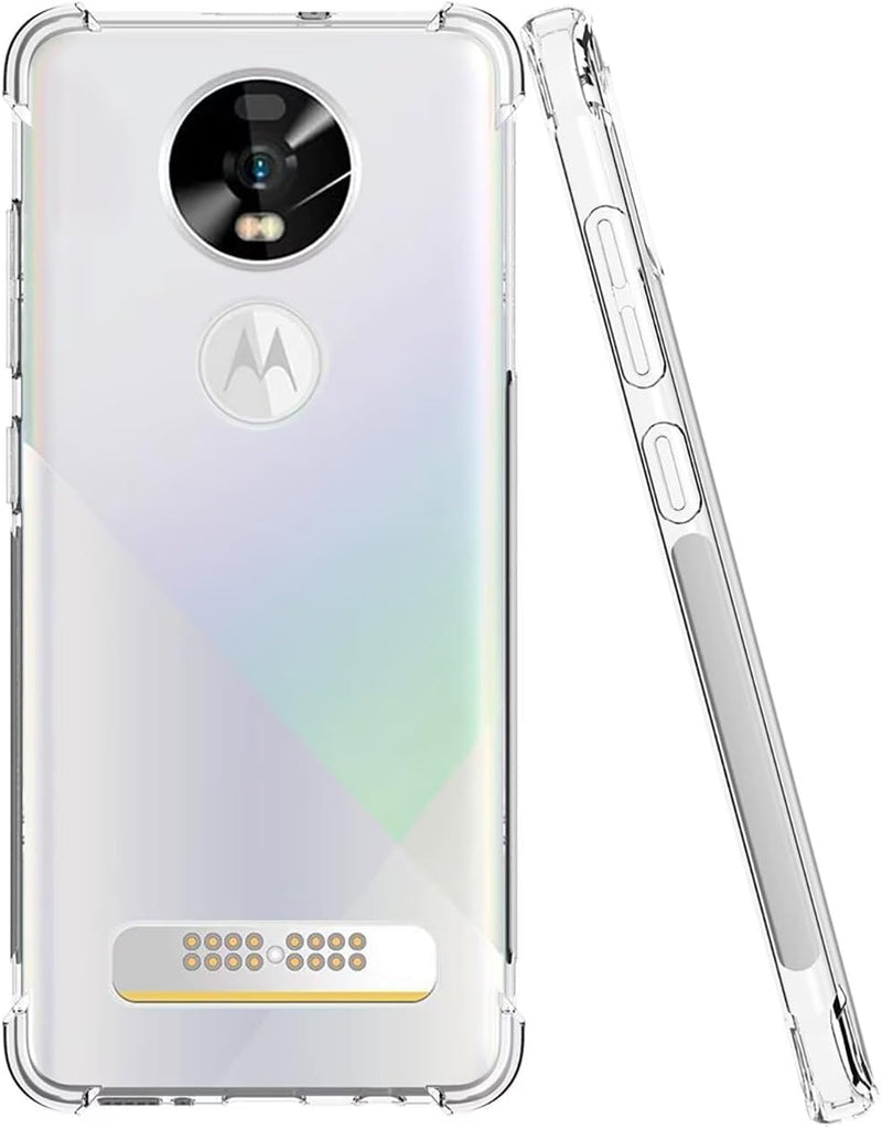 Load image into Gallery viewer, Motorola Moto Z4/Moto Z4 Play/Moto Z4 Force - AirPillow Cushion Transparent Soft Clear TPU Four Corners Protective Case - Polar Tech Australia
