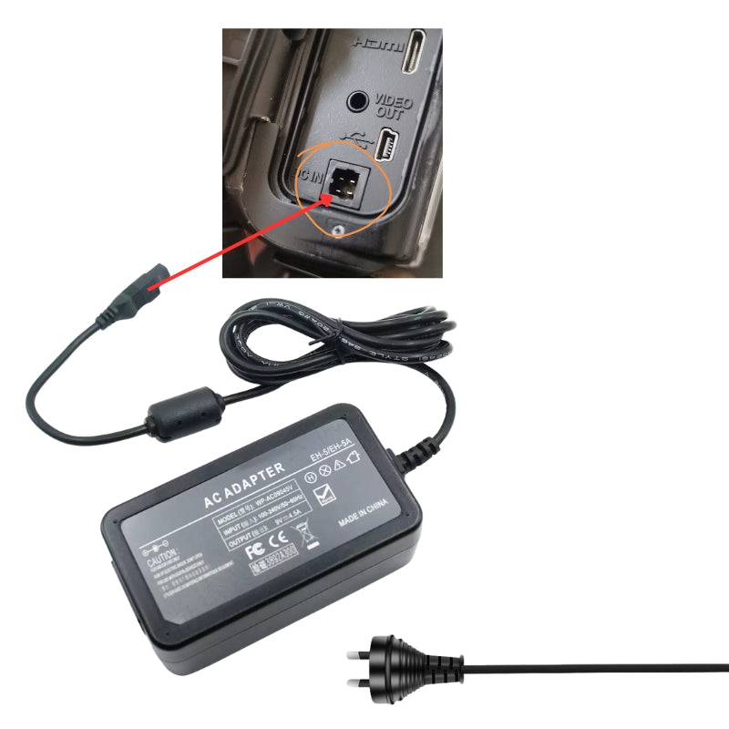 Load image into Gallery viewer, [EN-EL3E][Type-C] Nikon D90 D300S D700 D200 D50 - Cameras AC Power Adapter - Polar Tech Australia
