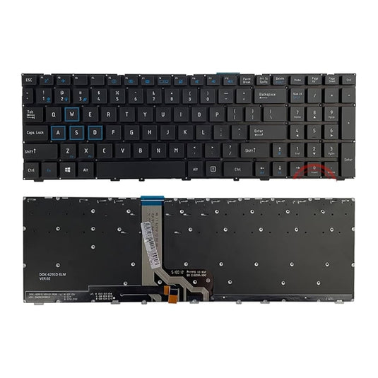 Machenike Garming F117-V VB VA65T V26 VC VD VG F117 Series - Laptop Keyboard With Backlit US Layout