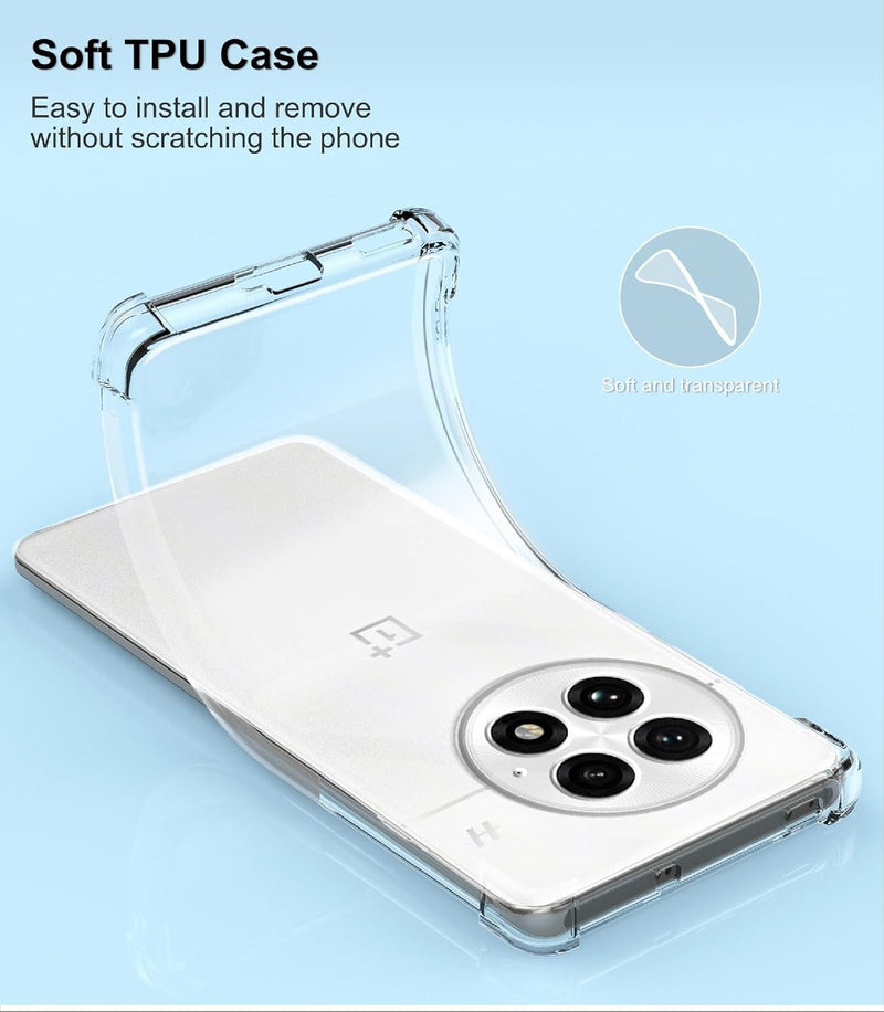 Load image into Gallery viewer, OnePlus 1+13 - AirPillow Cushion Transparent Soft Clear TPU Four Corners Protective Case - Polar Tech Australia
