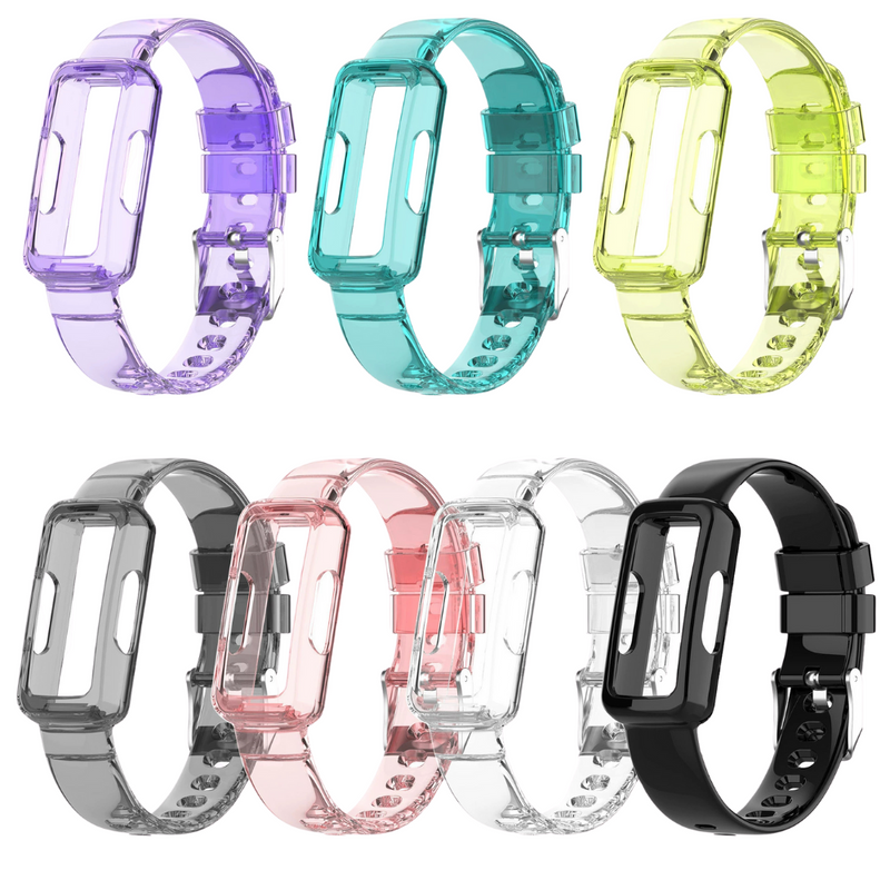 Load image into Gallery viewer, Clear One-Piece Band for Fitbit Luxe / Inspire HR / Inspire 2 / Ace 2 / Ace 3
