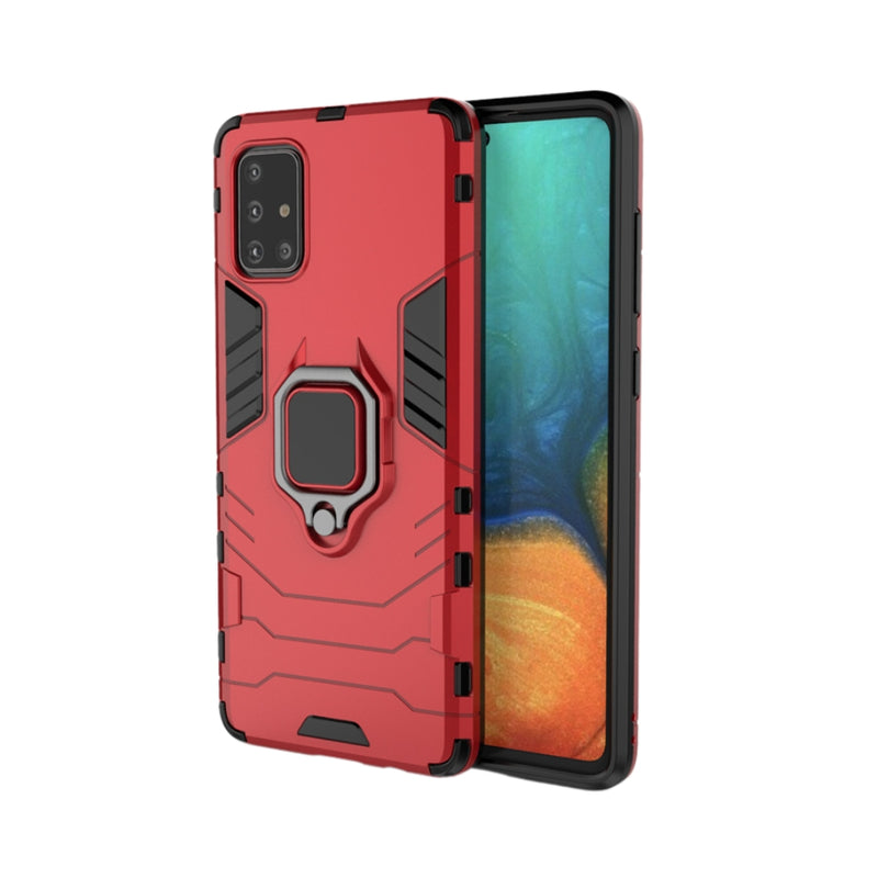 Chargez l&#39;image dans la visionneuse de la galerie, Samsung Galaxy A71 5G (SM-A716) - Heavy Duty Armor Case With Ring Holder Stand
