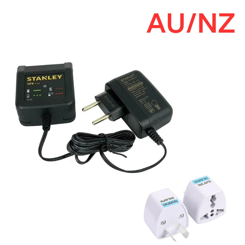 Chargez l&#39;image dans la visionneuse de la galerie, [SC122][10.8V~12V-1.25A] Genuine Original STANLEY Fast Charger Electrical Tool Li-ion Battery - Replacement Charger - Polar Tech Australia
