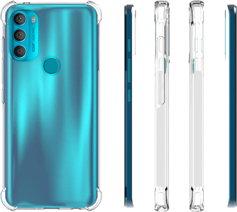 Load image into Gallery viewer, Motorola Moto G71 5G - AirPillow Cushion Transparent Soft Clear TPU Four Corners Protective Case - Polar Tech Australia
