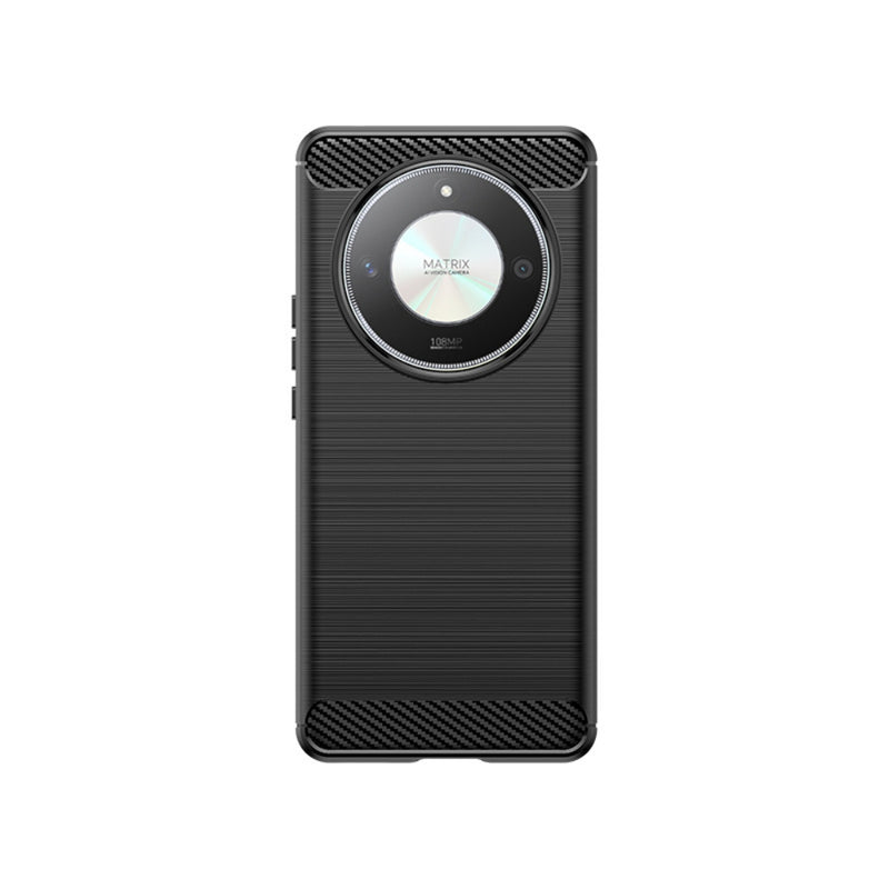 Cargue la imagen en el visor de la galería, Honor Magic6 Lite (ALI-NX3) - Carbon Fiber Brushed Texture TPU Phone Case
