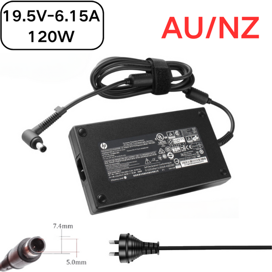 [19.5V-6.15A/120W][7.4x5.0] HP Envy Pavilion AIO Touchsmart AC Power Supply Adapter Charger - Polar Tech Australia