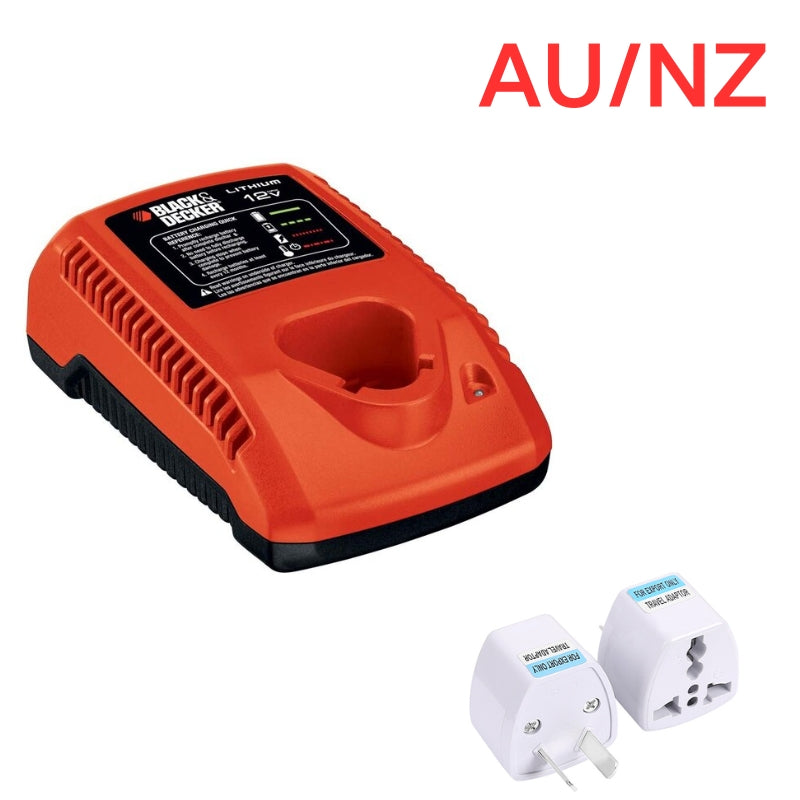 Cargue la imagen en el visor de la galería, [LCS12FC][10.8V~12V-2A] Genuine Original Black &amp; Decker Fast Charger Electrical Tool Li-ion Battery - Replacement Charger - Polar Tech Australia
