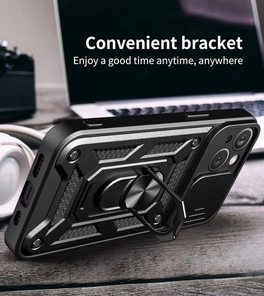 [Magnetic Ring Kickstand][Camera Cover] Motorola Moto Edge 40Pro/Edge Plus 2023/X40/X40 Pro - Shield Shockproof Rugged Heavy Duty Case - Polar Tech Australia