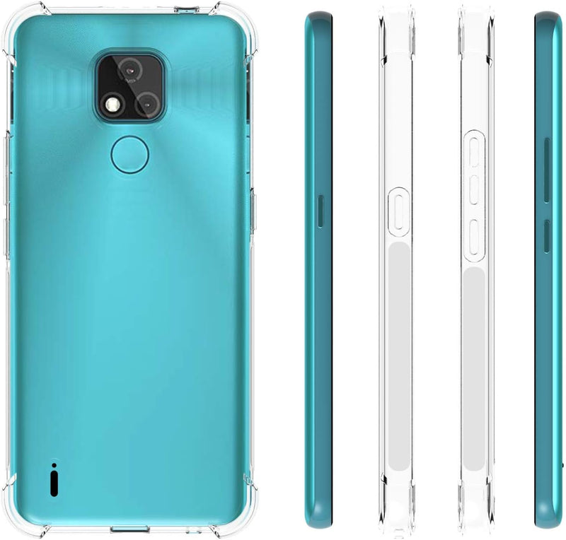 Load image into Gallery viewer, Motorola Moto E7 - AirPillow Cushion Transparent Soft Clear TPU Four Corners Protective Case - Polar Tech Australia
