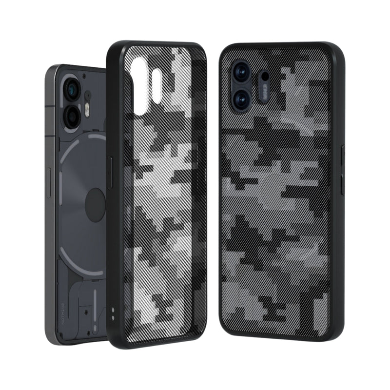 Load image into Gallery viewer, Nothing Phone (2) - IBMRS Camouflage Shockproof Transparent Matte Phone Case - Polar Tech Australia
