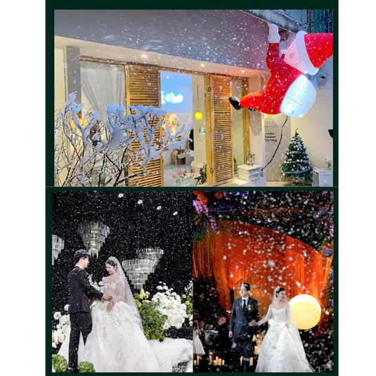 Artificial Snow Maker Machine for Mall Christmas Displays, Scenic Spots,Photography and Outdoor Snowfall Effects - Polar Tech Australia