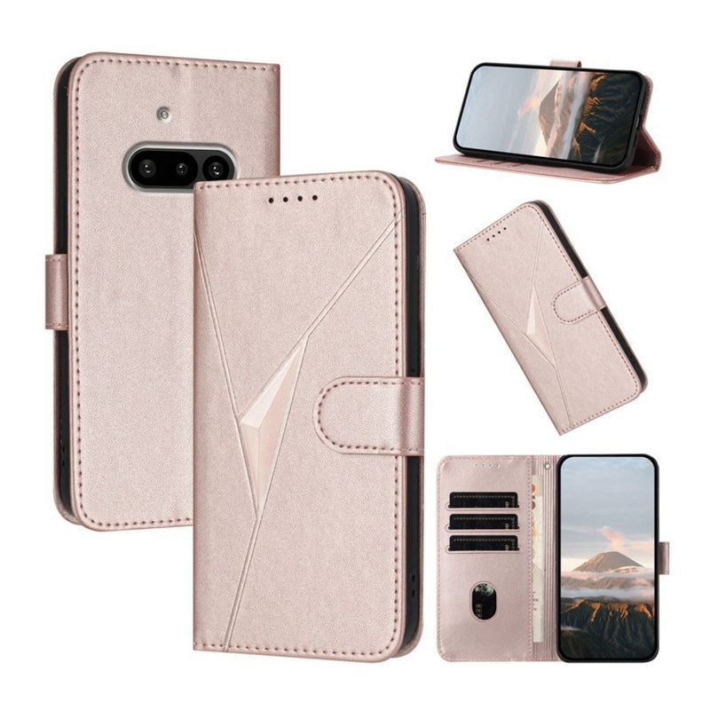 Load image into Gallery viewer, Nothing Phone (3a) Pro - PU Leather Magnetic Flip Wallet Phone Case
