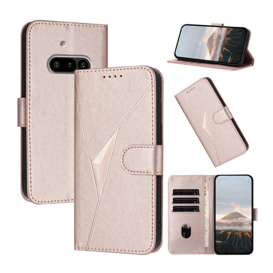 Nothing Phone (3a) Pro - PU Leather Magnetic Flip Wallet Phone Case