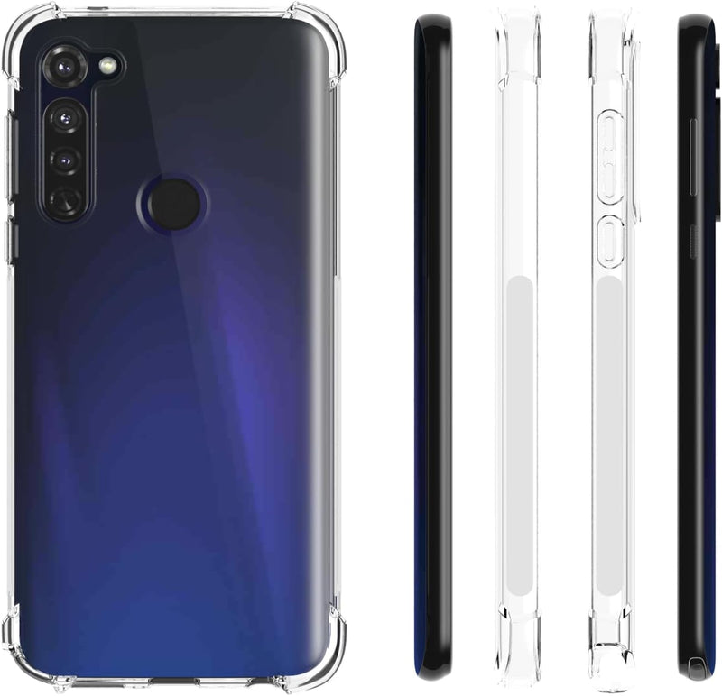 Load image into Gallery viewer, Motorola Moto G Stylus 2020 - AirPillow Cushion Transparent Soft Clear TPU Four Corners Protective Case - Polar Tech Australia
