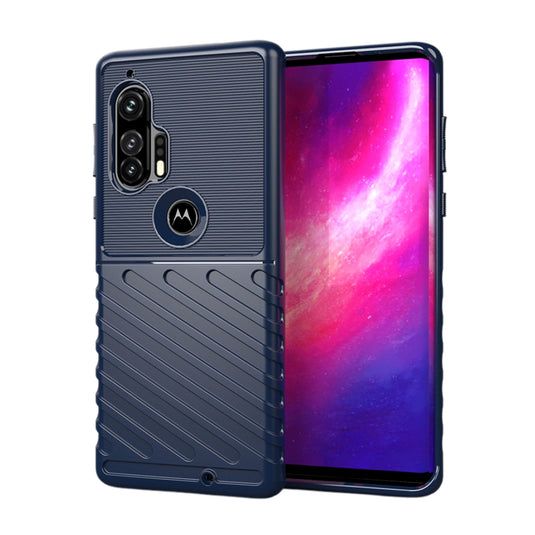 Motorola Moto Edge Plus 2020 - Thunder Series Twill Texture Thickened Anti-fall Protection TPU Case - Polar Tech Australia