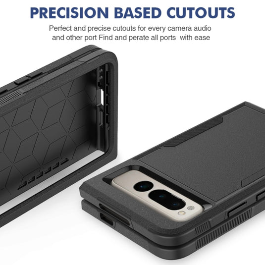 Google Pixel Fold - Adventurer Commuter Heavy Duty Drop Proof Tough Hybrid Case - Polar Tech Australia