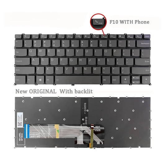 Lenovo ThinkBook 14 14s 14p G2 G3 / ITL ARE ACH ACL IRU Series - Laptop Replacement Keyboard With Backlit US Layout - Polar Tech Australia