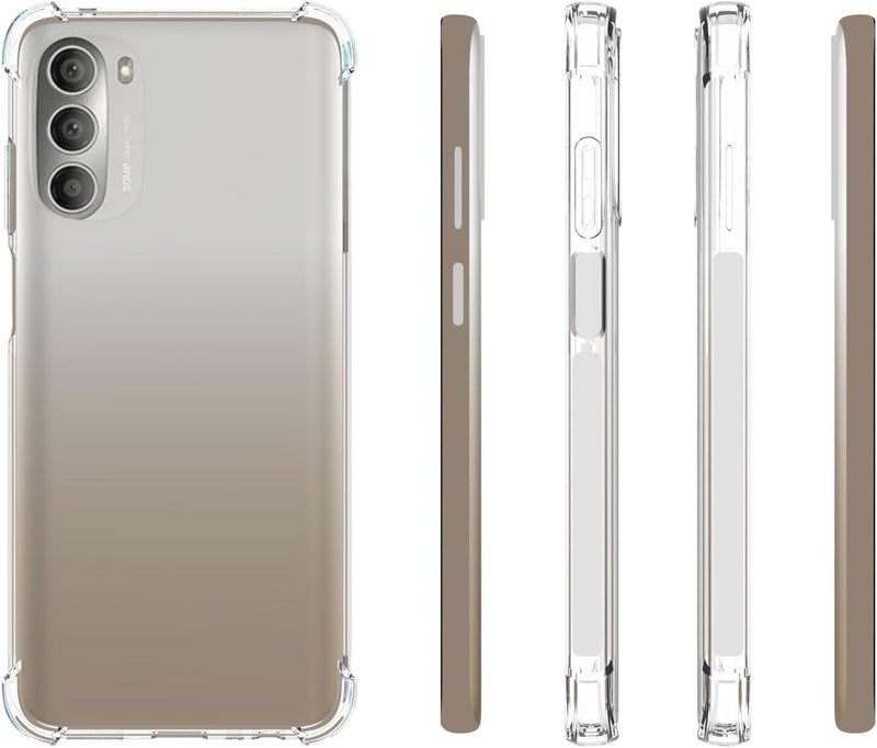 Load image into Gallery viewer, Motorola Moto G 2022 - AirPillow Cushion Transparent Soft Clear TPU Four Corners Protective Case - Polar Tech Australia
