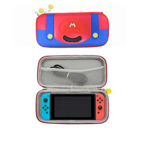 Mario-themed Nintendo Switch Carrying Case - Protective Travel Bag - Polar Tech Australia