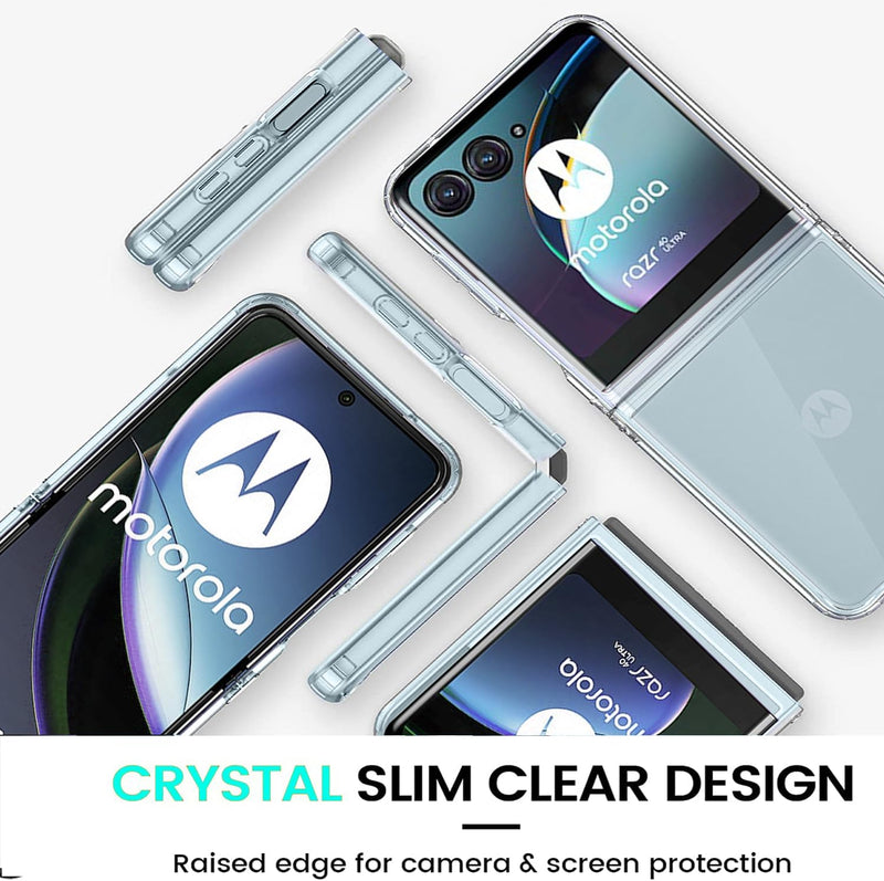 Load image into Gallery viewer, Motorola Moto Razr 40 - AirPillow Cushion Transparent Soft Clear TPU Shockproof Case - Polar Tech Australia

