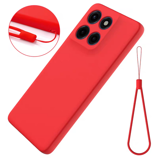 Motorola Moto Edge 60 / Edge 60 Fusion - Solid Color Liquid Silicone Dropproof Full Coverage Phone Case