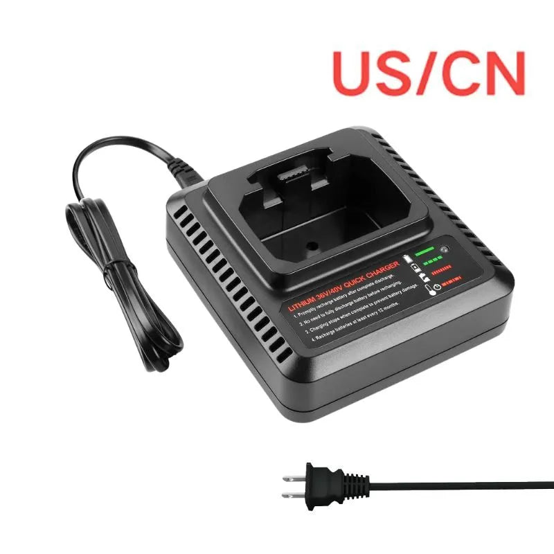Chargez l&#39;image dans la visionneuse de la galerie, Replacement Charger For Black &amp; Decker 36V-40V Electrical Tool Li-ion Battery - Polar Tech Australia
