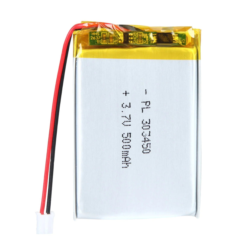 Load image into Gallery viewer, [PH2.0-JST Connector][303450] Universal 500mAh 3.7V Rechargeable Li-Ion Lithium Polymer Battery - Polar Tech Australia
