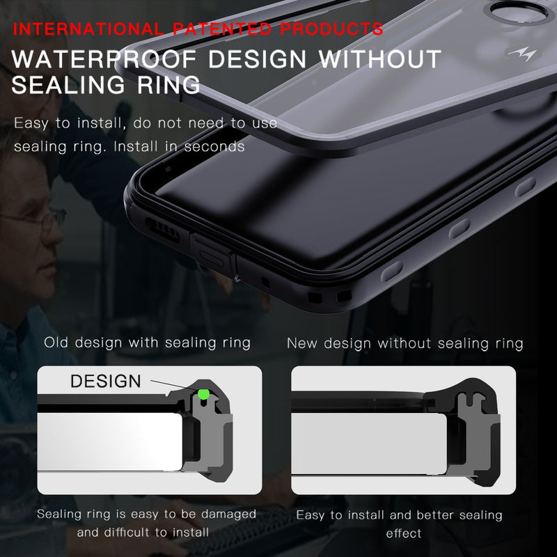 Load image into Gallery viewer, [A-Series] Motorola Moto G Play (2023) - Redpepper Full Covered Waterproof Heavy Duty Tough Armor Case - Polar Tech Australia
