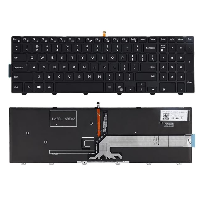 Cargue la imagen en el visor de la galería, DELL P39F 15R-3542 5541 15MR-1528 N5547 5545 5545 3555 Series - Laptop Keyboard With Back Light US Layout - Polar Tech Australia

