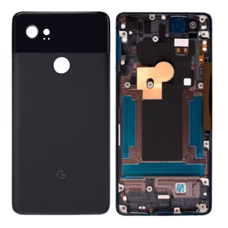 Cargue la imagen en el visor de la galería, [With Camera Lens] Google Pixel 2 XL (G011C) Back Housing Frame - Polar Tech Australia
