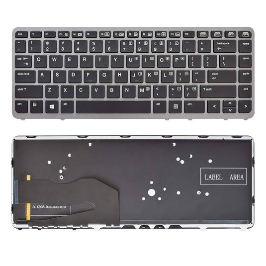 HP 840 845 850 G1 G2 740 745 750 G2 ZBook 14 15U G1 G2 Series - Laptop Keyboard With Back Light US Layout - Polar Tech Australia