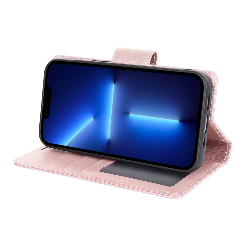 Cargue la imagen en el visor de la galería, [2 in 1 Detachable][MagSafe Compatible] Apple iPhone 17/Air/Pro/Max Hanman Flip Wallet Leather Case - i-Station Mobile Phone &amp; Electronic Device Repair and Accessories
