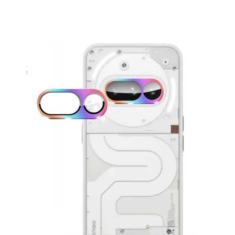 Load image into Gallery viewer, Nothing Phone (3a) Metal 9H Full Coverage Tempered Glass Lens Protector - Polar Tech Australia
