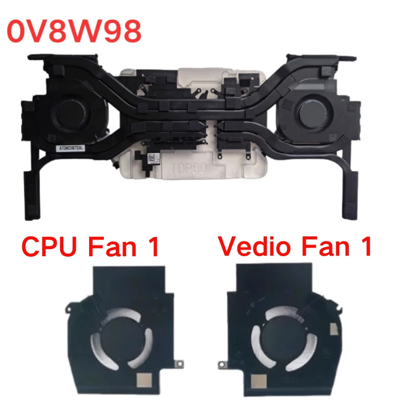 Load image into Gallery viewer, Dell Alienware X16 R1 R2 Series - Laptop CPU &amp; GPU Cooling Fan Cooler - Polar Tech Australia
