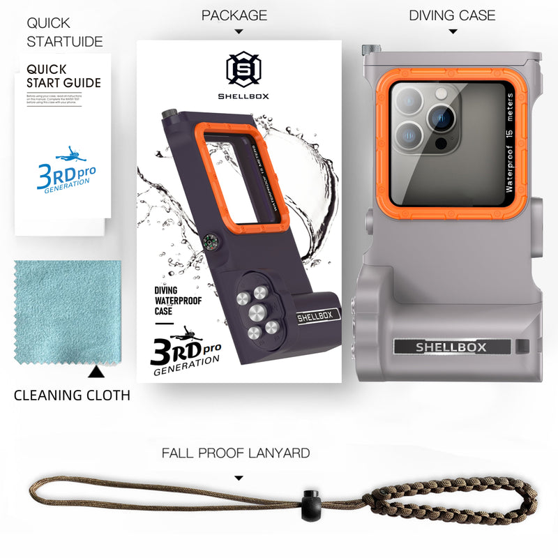 Load image into Gallery viewer, [Up to 6.9&quot;][Upgraded Version] Redpepper Universal 15m Depth (3rd Gen) Pro Diving Waterproof Phone Case With Bluetooth - i-Station Mobile Phone &amp; Electronic Device Repair and Accessories
