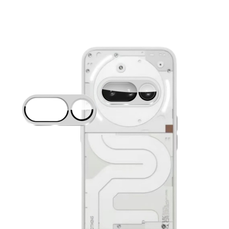 Load image into Gallery viewer, Nothing Phone (3a) Metal 9H Full Coverage Tempered Glass Lens Protector - Polar Tech Australia
