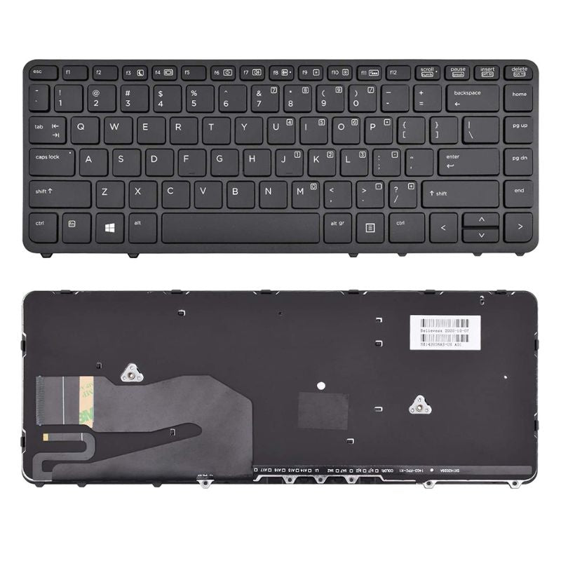 Chargez l&#39;image dans la visionneuse de la galerie, HP 840 845 850 G1 G2 740 745 750 G2 ZBook 14 15U G1 G2 Series - Laptop Keyboard With Back Light US Layout - Polar Tech Australia
